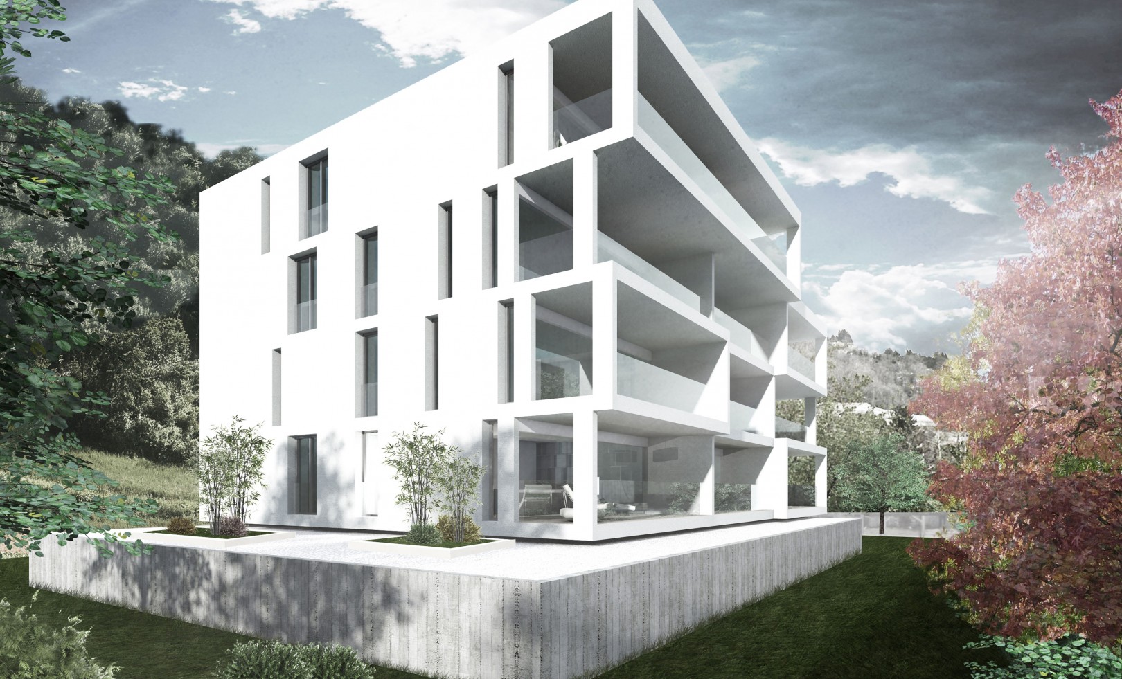 Nicola Probst Architetti Residenza Pura Svizzera