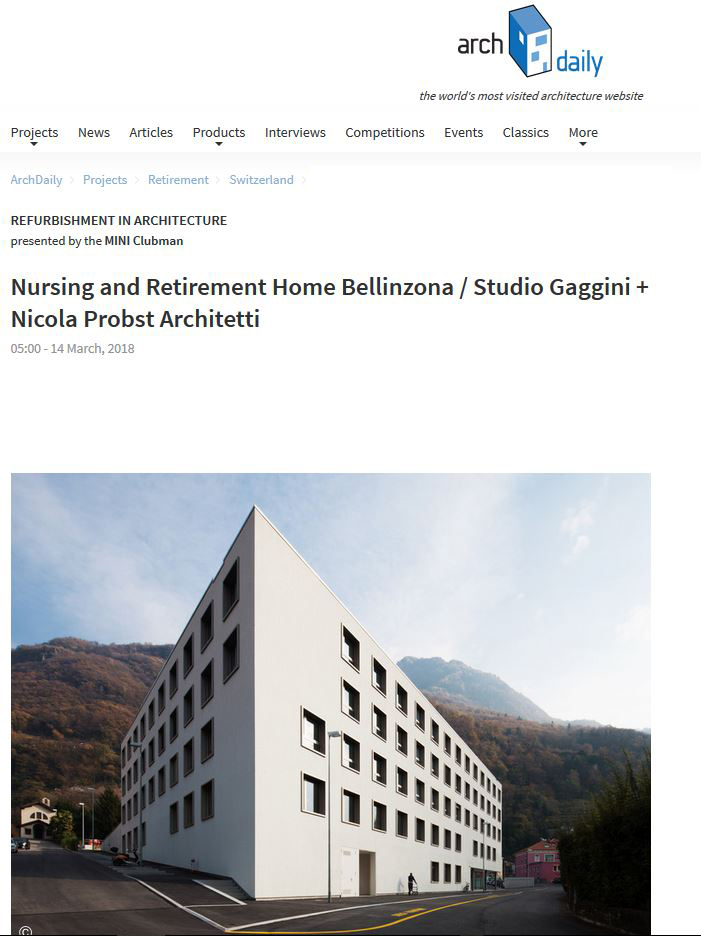 casa anziani bellinzona nicola probst architetti