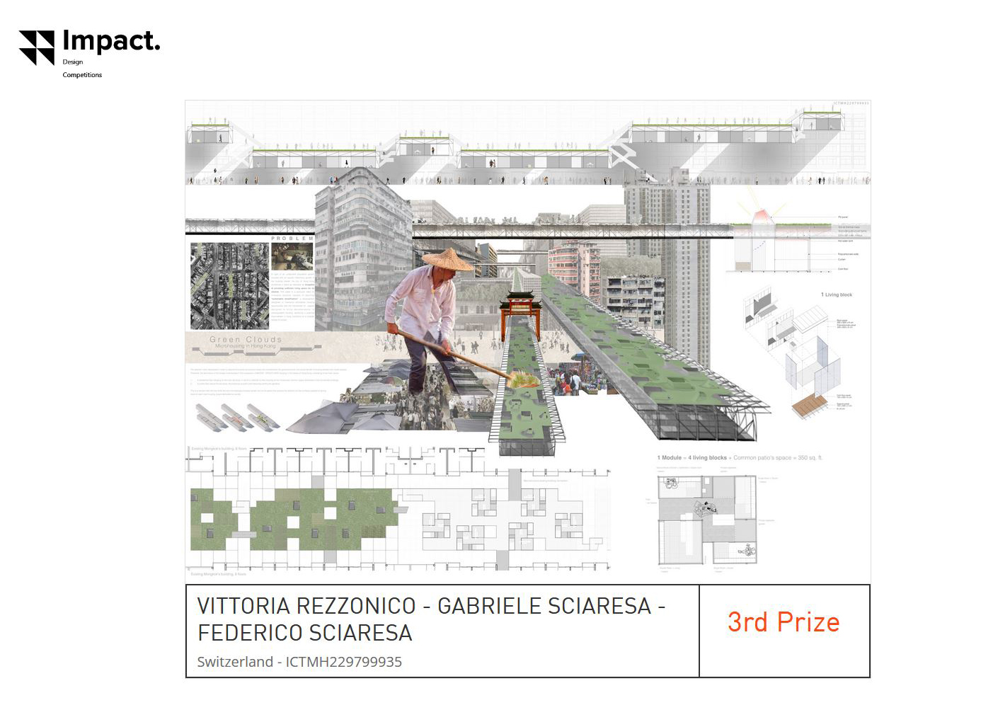 Micro Housing_3rd prize